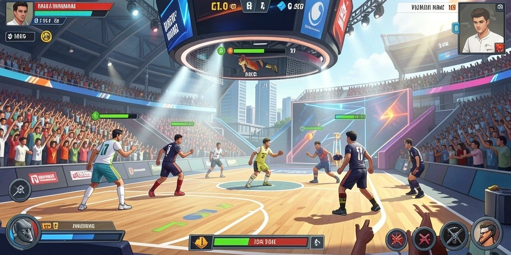 Simbol-simbol yang indah dan efek visual yang memukau.