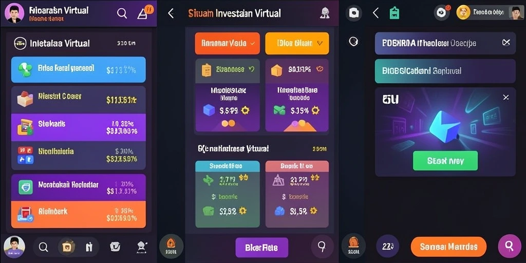 Screenshot dari fitur komunitas dan dukungan pemain.