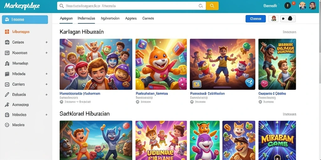 Tema permainan yang inovatif dan seru.