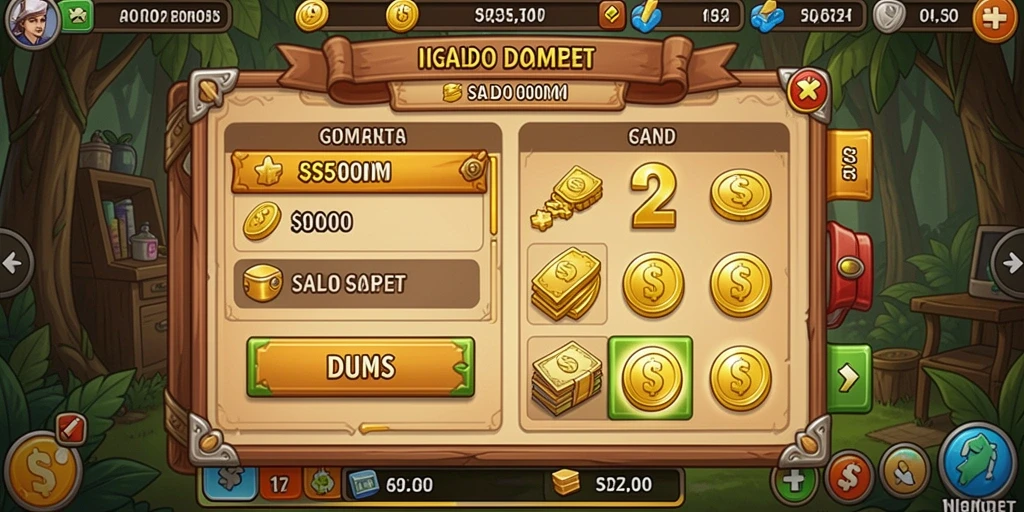 Mengilustrasikan tema slot yang berbeda dan unik.